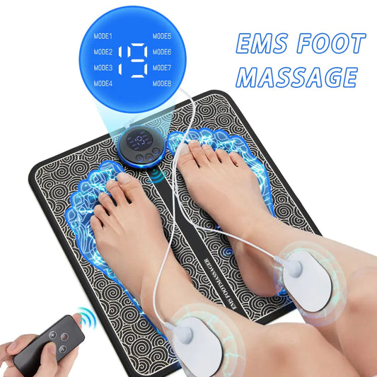 Electric EMS Foot Massager Pad